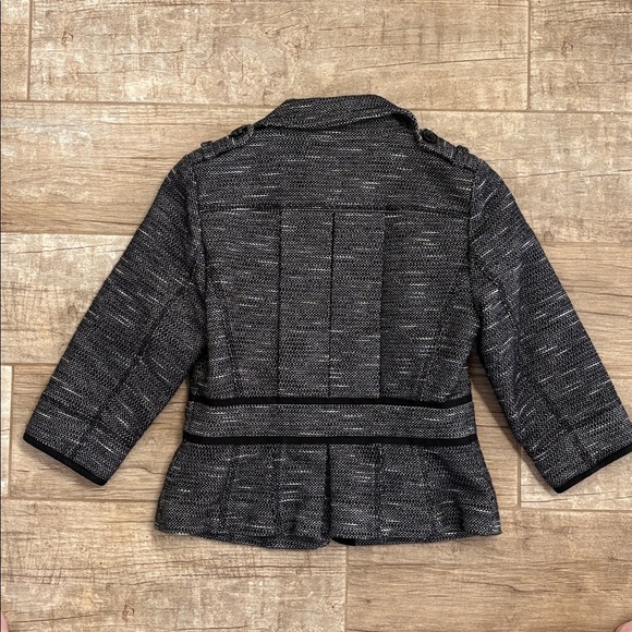 Halogen Women's Black and White Tweed Blazer Jacket - Picture 2 of 3